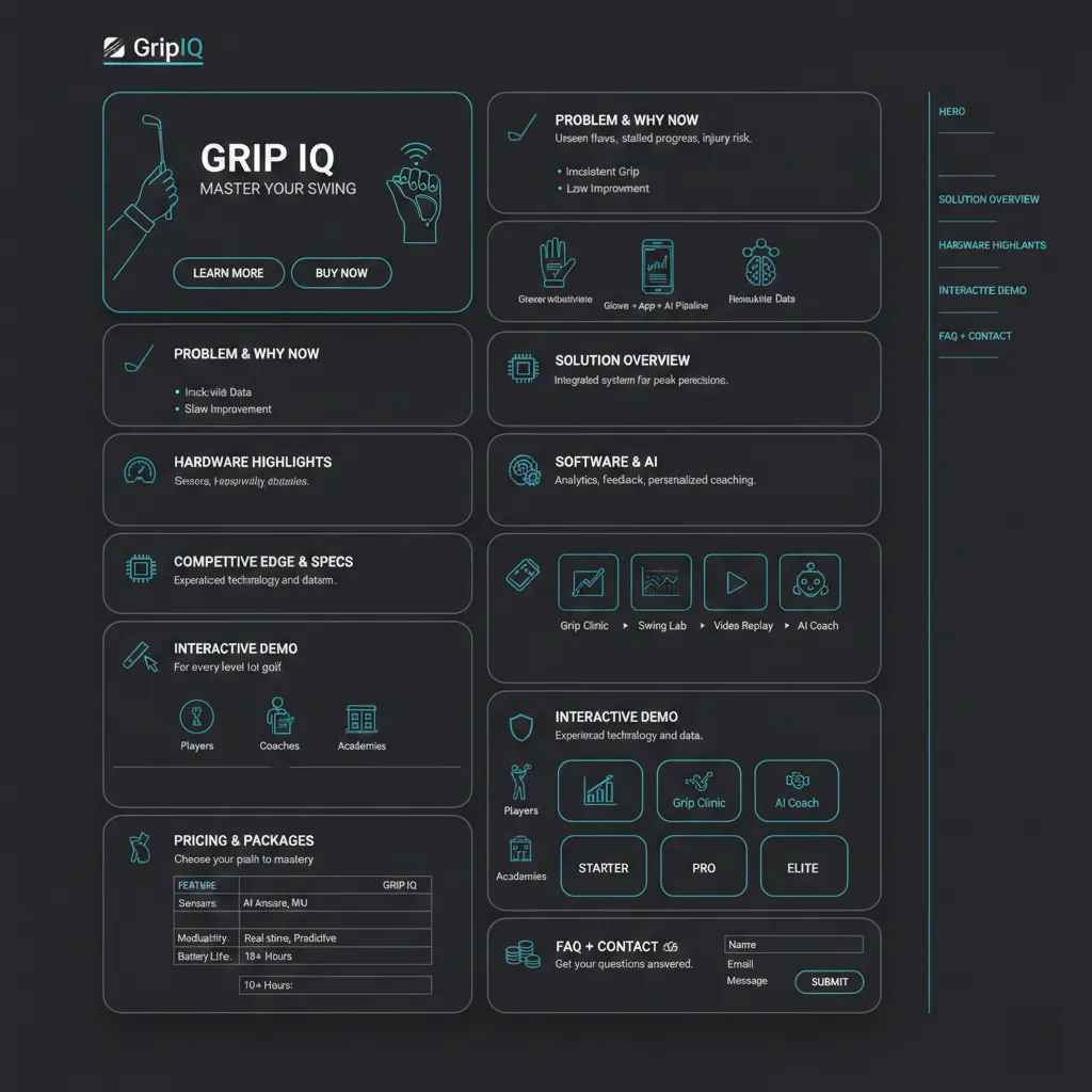 Demo网页结构（示意）