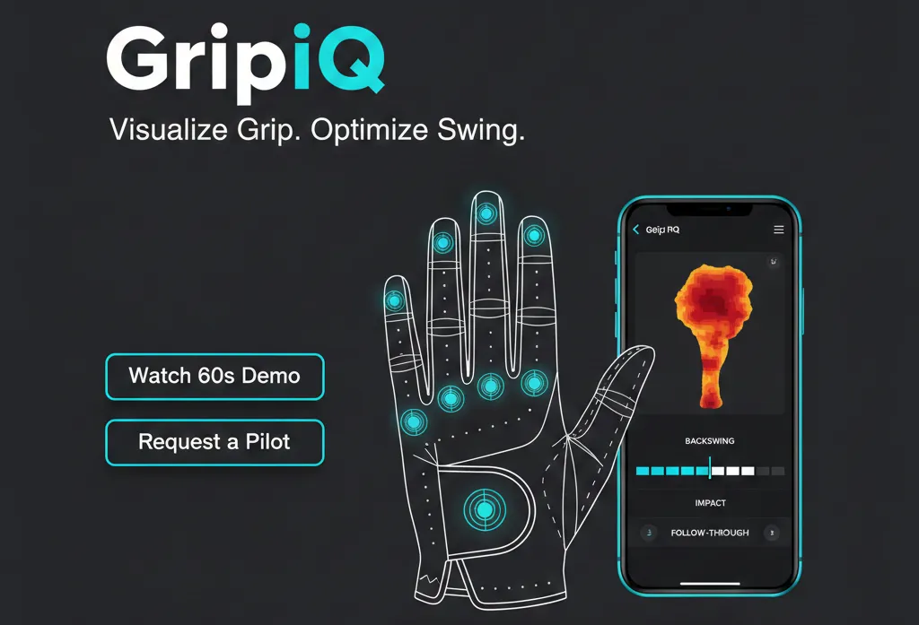 GripIQ — Smart Glove + App(概念图)